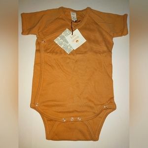 NWT☆KATE QUINN☆Unisex Super Soft Organic Cotton Kimono Short Sleeve Bodysuit